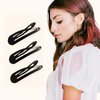Snap Hair Clips, Hair Clips Slides, Haalii Hair Clips Metal, Metal Bb Barrettes, 40 Pack 2 Inch Barrettes Women And Girl Metal Snap Hair Clips Accessories Styling
