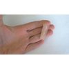 Generic 1 1/2 inch smaller light pale pink alligator hair clip for fine thin hair.
