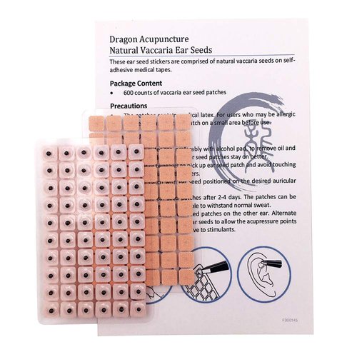 Dragon Acupuncture Ear Seeds 600 Counts Refill Pack