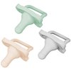 Dr. Brown’s HappyPaci 100% Silicone Pacifier 0-6m, BPA Free, Cool Gray, Green, Ecru,3 Count