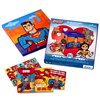 Hallmark Justice League Valentines Day Cards and Mailbox for Kids School Classroom Exchange (1 Box, 32 Valentine Cards, 35 Stickers, 1 Teacher Card)