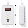 Natural Gas Leak Detector, Gas Detectors for Home Natural Gas with Digital LCD Display Gas Detector for Home Natural Gas,Combustible Gas Detector for LNG, LPG, Propane, Methane.