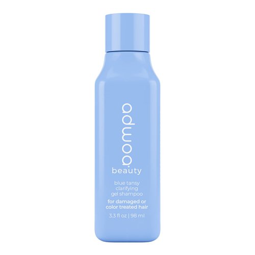 adwoa beauty Blue Tansy Clarifying Shampoo​ with Bamboo, Hydrolyzed Quinoa And Horsetail extracts To Aid Growth ​And Support Length Retention For Kinky, Coily and Curly Hair, 3.3oz