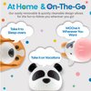 Flipper Fun Animal Cow Toothbrush Cover – Make Toothbrushing Time Fun with our Kids Toothbrush Holder with Cover – Ideal Toothbrush Holders for Bathrooms - Suction Cup Toothbrush Holder