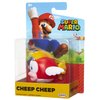 Super Mario Action Figure 2.5 Inch Cheep Cheep Collectible Toy