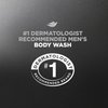 DOVE MEN + CARE Purifying Charcoal + Clay Body and Face Wash with 24-Hour Nourishing Micromoisture Technology Body Wash for Men, 13.5 oz