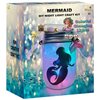Make Your Own Mermaid Toy Night Light Lantern Jar Arts & Crafts For Girls, DIY Mermaid Gifts For Girls Ages 4 5 6-8 8-10 8-12 & Teens. Best Little Mermaid Craft Kit Projects & Kids Birthday Present