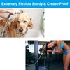 Hibbent All Metal Shower Hose 90 inch (7.5 ft) Bathroom Handheld Shower Head Hose 2.3 meters Extension Replacement Part with Brass Fittings Made of Stainless Steel -Polished Chrome Finish