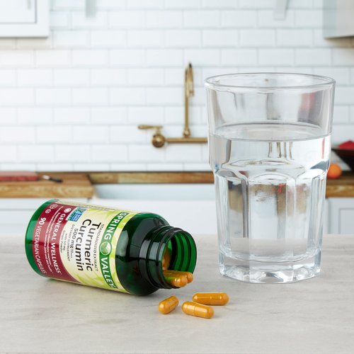 Spring Valley Turmeric Curcumin 500mg with 50mg Ginger Powder