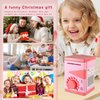 Kids Piggy Bank for Girls, Kids Safe with Password Lock, ATM Piggy Bank and Money Bank with Auto Grab Bill Slot, Toy Safe Birthday Gifts for 3 4 5 6 7 8 9 10 Years Old Children Teens Toddler (Pink)