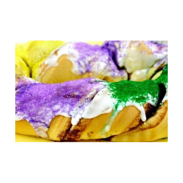 NolaCajun Gourmet Filled King Cake (14 Flavors) (Cream Cheese)
