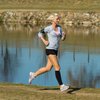 Zensah Calf/Shin Compression Sleeve - Made in the USA Single Leg Compression Sleeve for Shin Splint Relief, Recovery, Running (Neon Pink, Small/Medium)