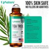 UpNature Tea Tree Oil Roll On - 100% Pure Tea Tree Essential Oil for Skin - Premium Quality Aromatherapy Oil