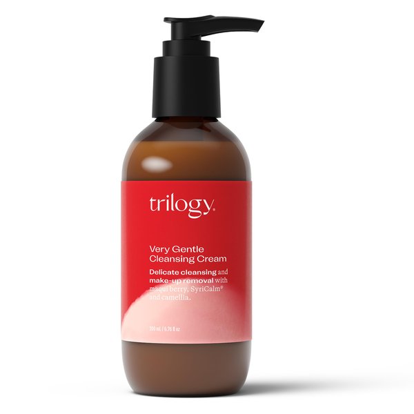 Trilogy Very Gentle Cleansing Cream, Soothe & Cleanse Sensitive Skin, 6.76 fl oz
