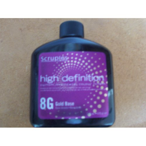 SCRUPLES HIGH DEFINITION HAIR COLOR - 8G - GOLD BLONDE