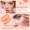 Anglicolor Blush Beauty Wand,Cream Blush,Liquid Blush Wand For Radiant,Long-Lasting,Waterproof,Highly Pigmented