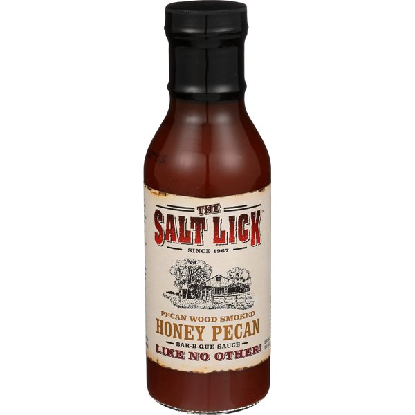 Salt Lick, Honey Pecan BBQ Sauce, 12 oz