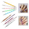 10 PCS Nail Dotting Pen Nail Art Dotting Tools, Clay Modeling Tools with Ball Stylus, Mandala Dotting Tools for Drawing Painting Embossing