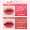 COSNORI Water Blurry Tint - Vegan Blurry Lip Tint, Lightweight & Long-lasting, Moist-watery texture, Flawless blurred lip (01 Vintage Mauve)
