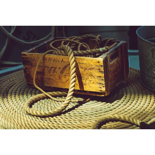 RIEMEX Jute Rope Garden Twine String Indoor and Outdoor DIY Twisted Manila Rope Home Decor Crafts for Gardening Thick Rope Natural Nautical Nemp Strong Jute Rope (25, 5/16 inch (8mm))