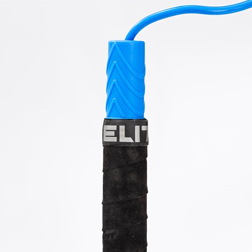 Fit Plus Pro Freestyle PVC Jump Rope for Tricks - Unbreakable 8" Long Handles with Non-Slip Grip Tape - Premium Adult Jump Ropes for Fitness - Lightweight Cardio Boxing Skipping Jump Rope