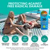 Reef Friendly Sunscreen SPF 50 Lotion, Mango Lime Scent Body Sunscreen Lotion, Rich in Anti Oxidants, Water Resistant Up to 80 Minutes, Broad Spectrum Body Lotion with Sunscreen, 4 oz (120 ml)