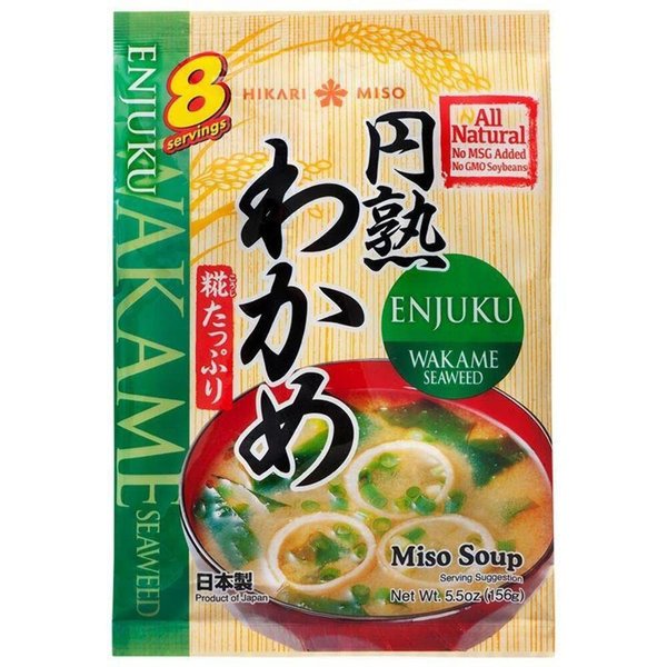 Hikari Miso Instant Miso Soup, Wakame Seaweed, 5.14 Ounce