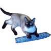 West Coast Pet Products 15" Catnip Cat Kicker Toy with Refillable Catnip Pocket (Blue) (Kicker filled with 1 oz Premium Canadian Catnip)