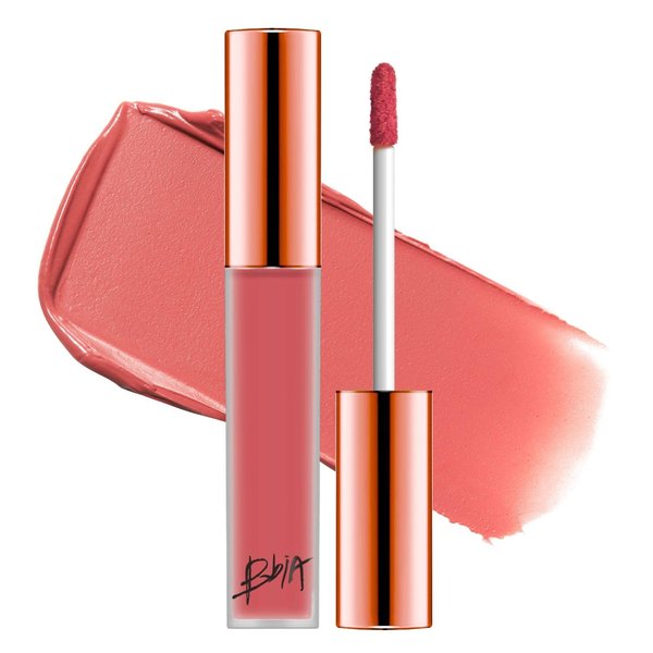 BBIA Last Velvet Lip Tint - Soft & Creamy Matte Finish Lip Stain, Blur Effect with Velvety Texture, Long-Lasting, High Pigment, Lightweight, Non-Drying, Korean Lip Makeup (16 MORE GRACEFUL)