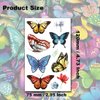 Ooopsiun Butterfly Temporary Tattoos for Girls - 90 Styles Butterfly Party Favors Decorations for Girls Women