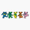 Five Bear Dancing Sticker Bumper Sticker Vinyl Decal 5"