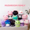 Mewaii 14” Mushroom, Strawberry Cow Plush Soft Plushies Squishy,Cute Stuffed Animals Kawaii Toys Throw Pillow Decoration Gift for Girls Boys