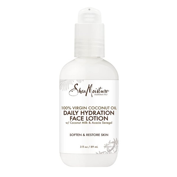 Sheamoisture Daily Hydration Face Lotion for All Skin Types 100% Virgin Coconut Oil for Daily Hydration 3 oz