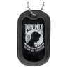 United States Armed Forces POW MIA "You ARE NOT Forgotten" Logo Symbols - Military Dog Tag Luggage Tag Key Chain Metal Chain Necklace