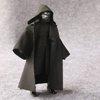 1:12 Scale Fabric Cape Robe with Hat for 6" Bandai SHF Figma Body Action Figure Clothes (no Figure)