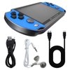 Premium Built in 1000 Games 5.1" 8GB 128Bit Portable Handheld Video Game Console Player (Blue)