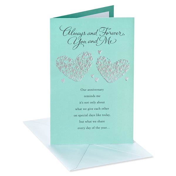 American Greetings Romantic Anniversary Card (Greatest Gift)