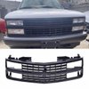 Front Grille Grill Black Fit For 1988 1989 1990 1991 1992 1993 Chevy C/K 1500 2500 3500 Pickup Truck GM1200228 88960431 Assembly