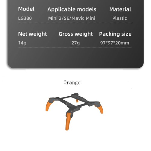 Landing Gear Quick Release Protector Height Extender Drone Accessories Expansion for DJI Mini 2/SE