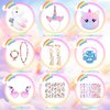 Unicorn Plush Toys Kit Girls Gift for Girls Stuffed Animal Toy/Purse/Ring/Glasses/Necklace/Bracelet/Decal/Earrings/Tiara Fun and Engaging Christmas Birthday Gifts Idea for Girls Toys Age 5 6 7 8 9 10
