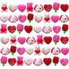 ArtCreativity Mini Valentines Squishies Toys, Bulk 48 PCS, Valentines Gifts for Kids in 12 Cute Designs, Stress Relief Toys for Kids and Adults, Valentines Party Favors and Goodie Bag Stuffers