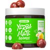 HOLYMARY Yerba Mate Gummies, Yuzu & Ginger - Made with Organic, Unroasted Yerba Mate. Free from Added Caffeine. Vegan, Non-GMO, Gluten-Free, Kosher. 50 Delicious Supplement Gummies