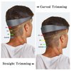 Professional Hair Cutting Kit for Home Haircuts, Adjustable Size Hair Trimming Guide and Neckline Shaving Template Hair Fade Tool for DIY Self Haircuting Set Skin Fade Guidelines for Hair Clippers