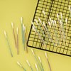 300PCS Glitter Crystal Lip Brush, Disposable Crystal Lip Brushes Tool Kits Lip Gloss Applicators Make Up Brush Lipstick Gloss Wands Makeup Applicators Brushes Applicator tool Makeup Beauty Tool Kits1