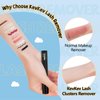 KevKev Lash Remover for Lash Extensions Remover 10ml Lash Cluster Remover for Cluster Lashes Eyelash Remover with Lash Brush Cotton Swabs Lash Glue Remover Lash Bond and Seal Easy Removal Adhesive