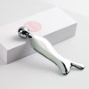 L&L SKIN Facial Massager, Face Neck Lifting Massage Device with Hot & Cold Modes for Wrinkles… (Silvery)