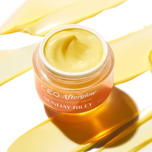 Sunday Riley C.E.O. Afterglow Brightening Vitamin C Cream Face Moisturizer, 1.7 oz.