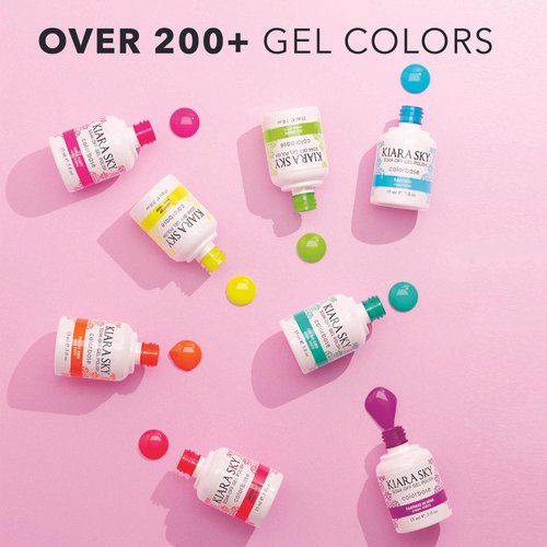 Kiara Sky Soak Off Gel Nail Polish 0.5 fl oz, PIXIE PINK (G541)
