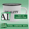 Knick Knack Gifts Ate A Vegan Meal - 12oz Stainless Steel Camping Mug, Black
