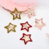 Pinksee 12 Pcs Metal Snap Hair Clips Star Hair Barrettes Hair Accessories for Women Girls